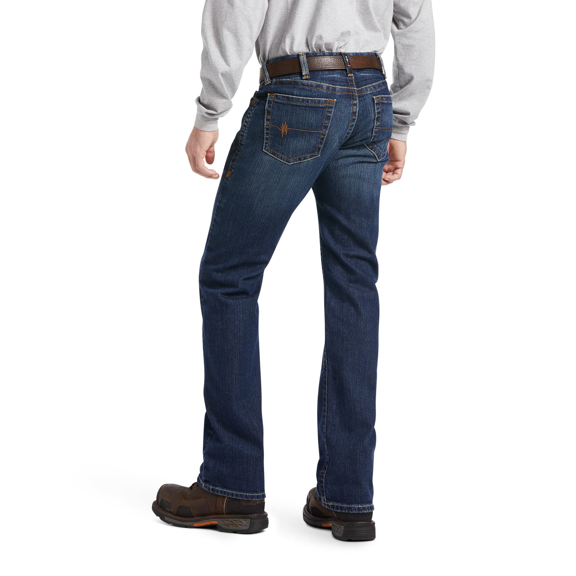 ARIAT Fire Resistant M7 Slim DuraStretch Basic Straight Jean, Shale, 33W x 36L