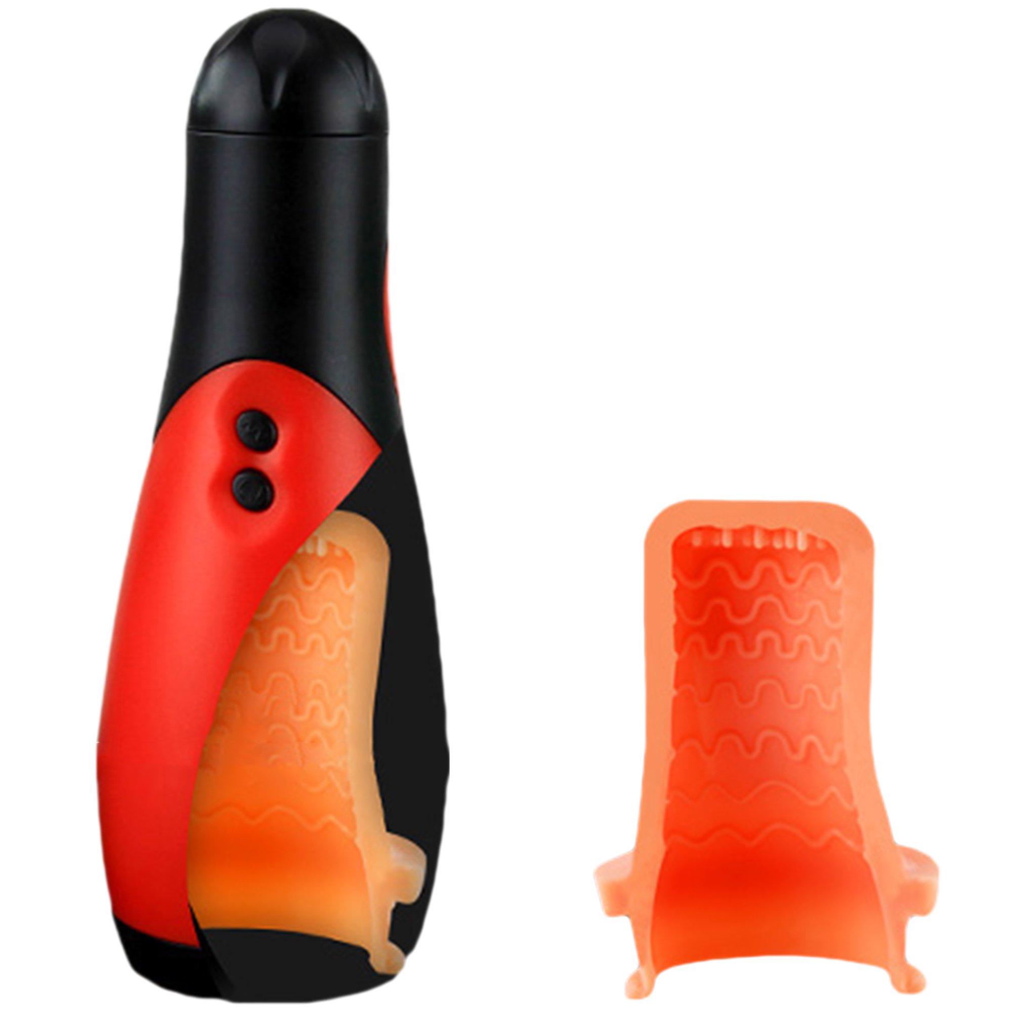 ViiNA AO Masturbatore di Fellatio Vibrante Ricaricabile Di Lusso Stimolatore del Glande (new)