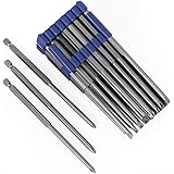 XtremepowerUS 32pc Extra Long Security Bit Set Tamper Proof Torx Star Tri Wing Pozi w Holder