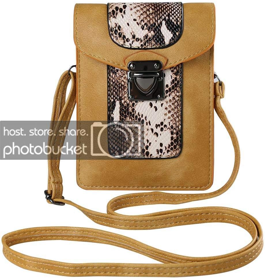 Snake Skin Design Vertical Shoulder Bag for Google Pixel 3XL, LG Q7 Plus, Motorola Z3 Play, Huawei P20, P20 Lite (Apricot)