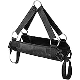 Calf Sling for Weighing, 30"x25", Livestock Weighing Sling up to 400 lb | Heavy-Duty 1800D, For Newborn Calf, Lamb, Goat, Alpaca, Pig, Dog, Hoof Trimming, Hanging Scale &amp; Recovery Support