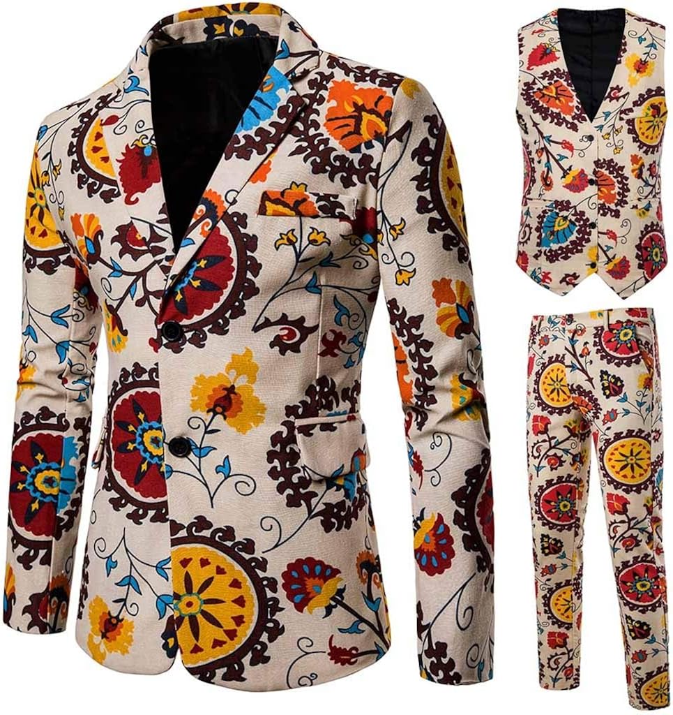 Herren Slim Fit Sakko Mit Pailletten - Glitzer Blazer Für Karneval | Thomas Gottschalk Kostüm