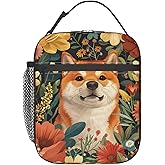 VANZEV Shiba Inu Dog Lunch Box for Women Men, Insulated Lunch Box Reusable Portable Lunch Bag Cooler Tote Waterproof Lunch Container for Office Picnic Work Travel