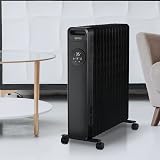Igenix IG2626BL 2.5kW Oil Filled Radiator 13 Fin Heater with Remote Control view 2