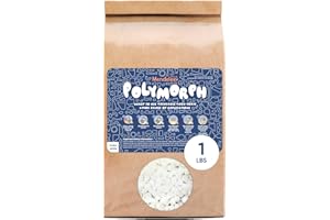 MENDELEEV STYLE 1 LBS Polymorph Moldable Plastic Beads Melting Pellets Pack_