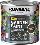 Ronseal Garden Paint English Oak 250ml Garden Paint view 3