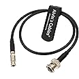 Alvin's Cables Micro BNC Male High Density BNC to BNC Male 6G HD SDI Coaxial Cable for Blackmagic Video Assist 75 Ohm