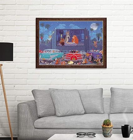 Amazon 1000ピース ジグソーパズル ディズニー ナイト アット ザ ムービー 51x73 5cm ジグソーパズル おもちゃ