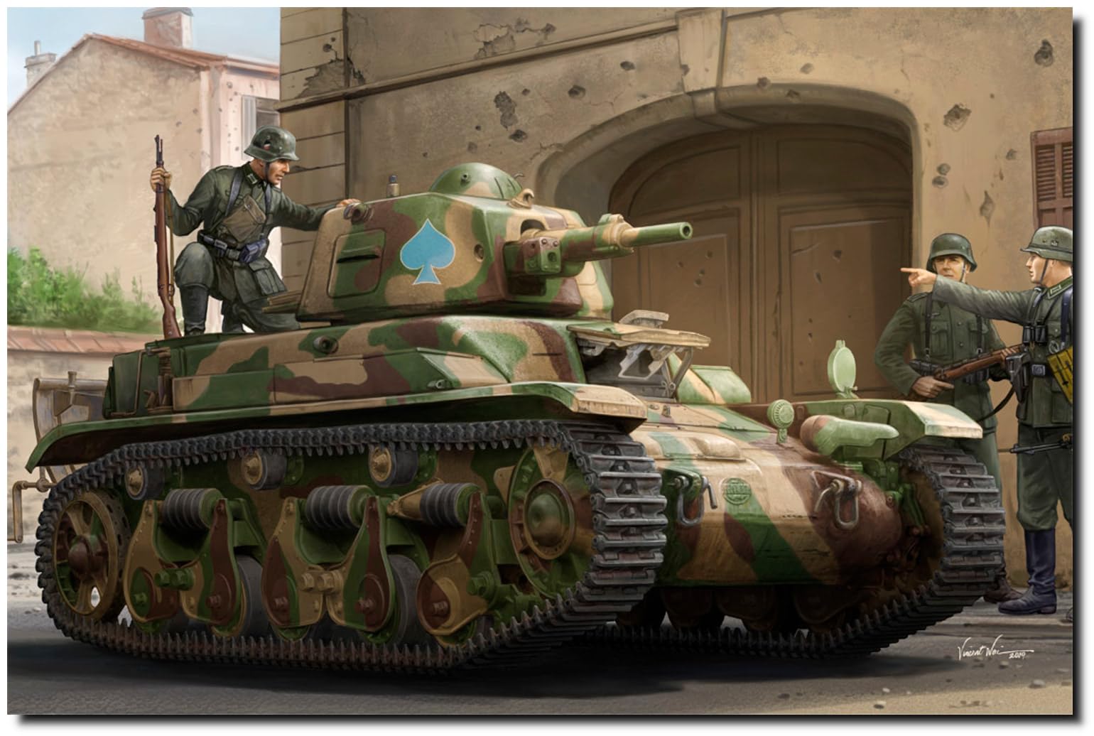 Hobbyboss 1: 35 - French R39 Light Infantry Tank