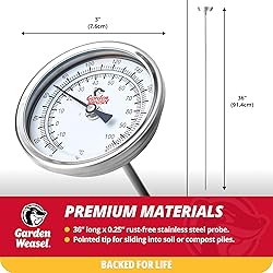Garden Weasel Analog Soil & Composting Dial