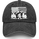 LKWENG Sasquatch Bigfoot Believe Mountain Hat, Funny Big Foot Sasquatch Baseball Cap Gifts for Men Women