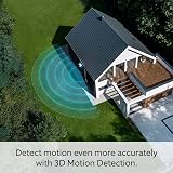 Ring Spotlight Cam Pro Battery 2K Video 3D Motion Bird's Eye View LED Lights view 4
