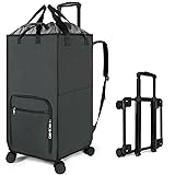 Bukere Extra Large 3 in 1 Rolling Laundry Backpack
