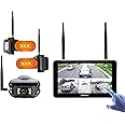 Haloview Byte Tango BT7 Touch Plus 1080P Wireless Backup Camera System with 3 Cameras & Touch Screen