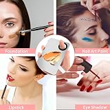 DIVINA VITAE Foundation Spatula Set Stainless Steel Makeup Mixing Palette & Rod view 4