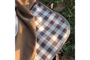 PUPOPIK Extra Large Beach Blanket Outdoor Picnic Blankets, Foldable Waterproof Sand Free Picnic Mat for Festival BBQ Park Grass Lawn Camping Hiking Travel Concerts (Brown, 80x60 in)