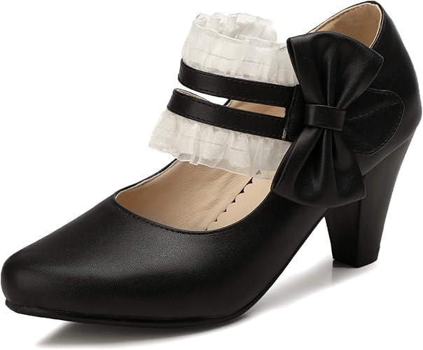 Zapatos de tacón alto negros