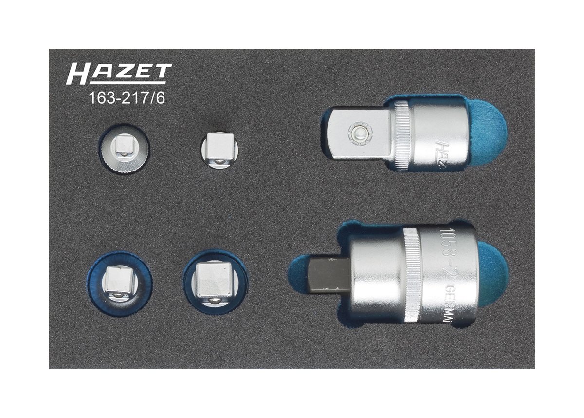 HAZET 163-217/6 Adapter Set - Multi-Colour