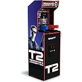 Arcade1Up Terminator 2 Deluxe Arcade Machine with Real-Feel Arcade Guns | 17-Inch BOE Color Monitor, Dual Speakers and Wi-Fi Online Leaderboards, 5-Foot Tall