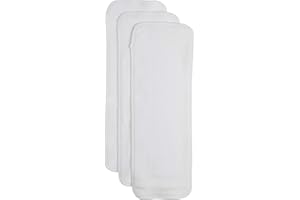 Thirsties Reusable Organic Cotton Cloth Diaper Doubler, Large (3 Pack)