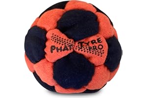 DIRTBAG PT Pro 32 Panel Footbag Hacky Sack, Flying Clipper Original Design, Steel Pellet Filled for Maximum Control Handsewn