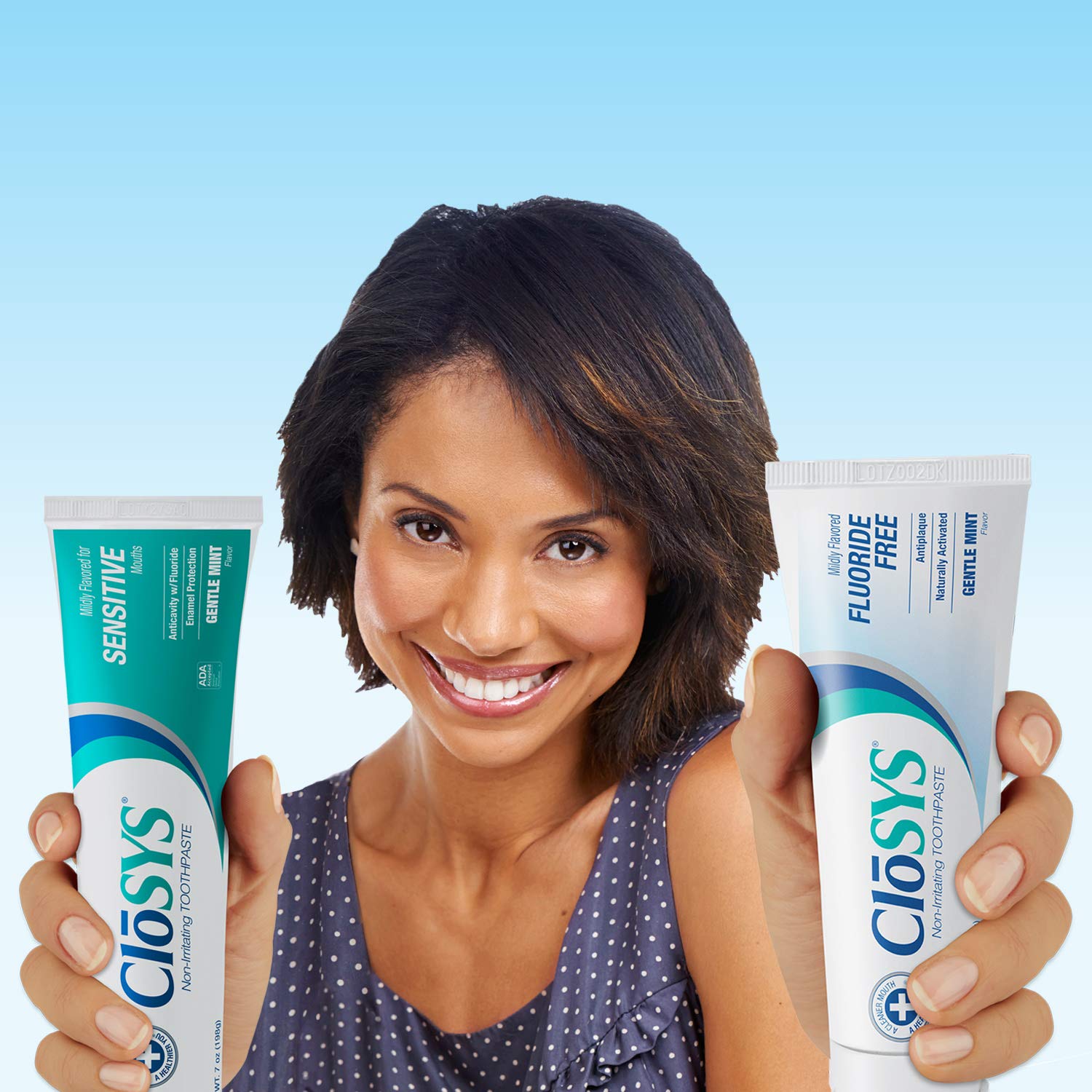 CloSYS Fluoride Toothpaste, 7 Ounce, Gentle Mint, Whitening, Sulfate Free,: Beauty