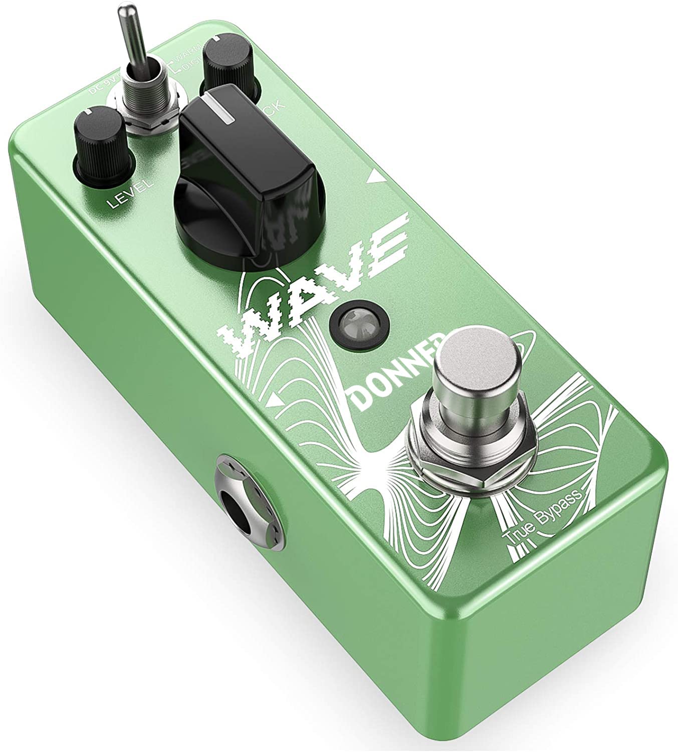 Donner Wave Delay Guitar Effect Pedal, Two Models Digital Delay Guitar Pedal Pure Analogue True Bypass