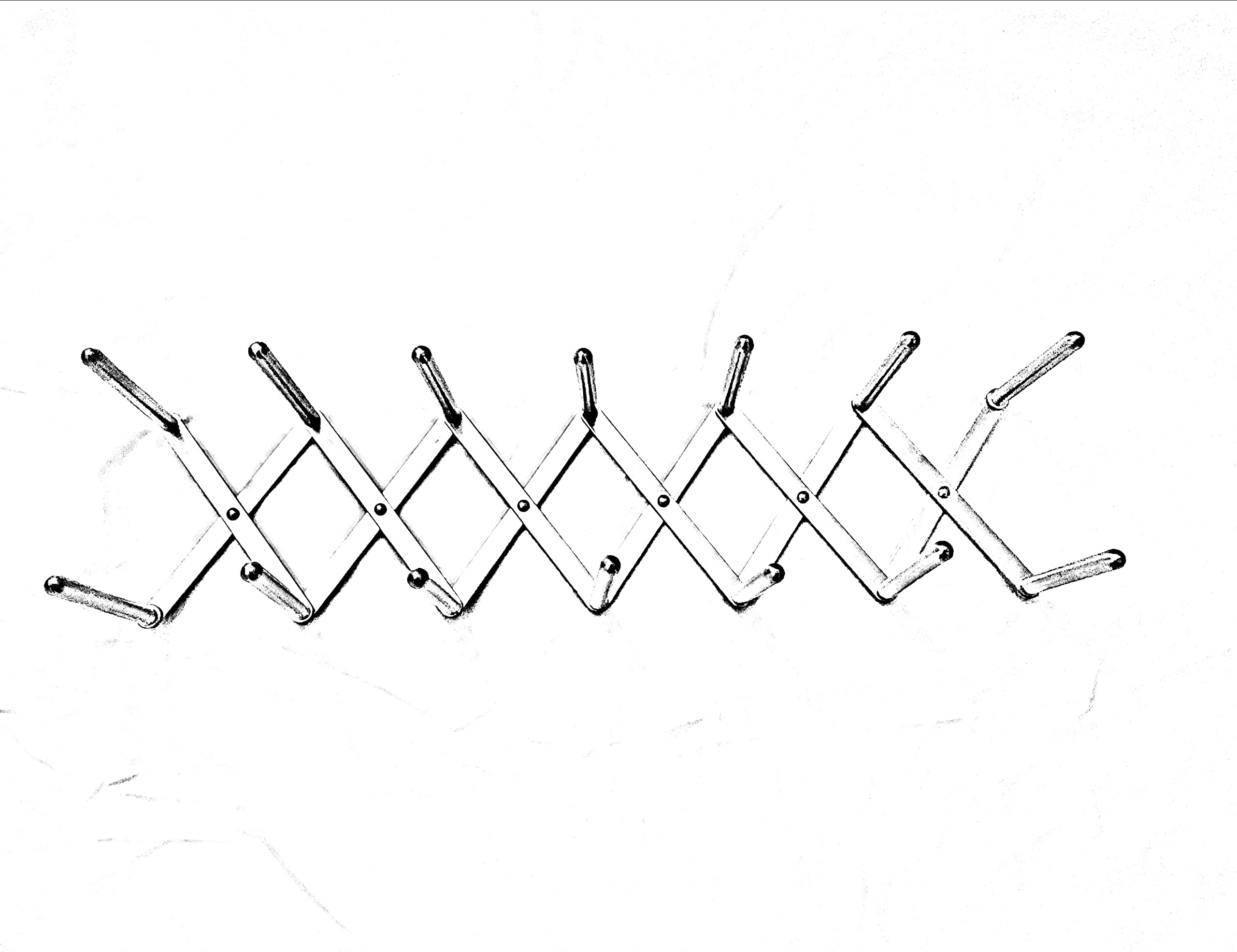 Ikea - New Variera Stainless Steel Saucepan Lid Organizer, Multi-purpose and Adjustable Set of 2