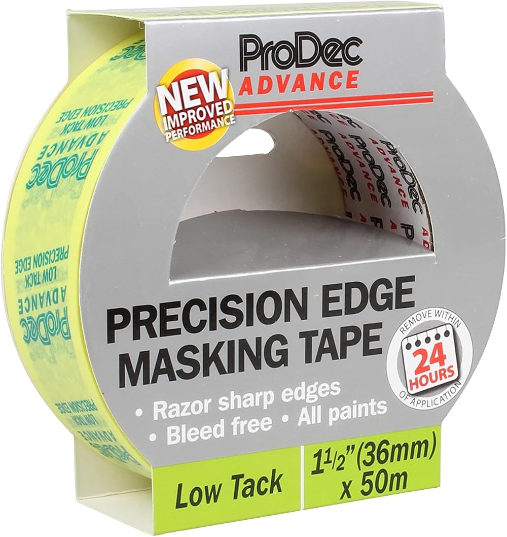 ProDec Advance 36mm Low Tack Precision Edge Masking Tape 50m
