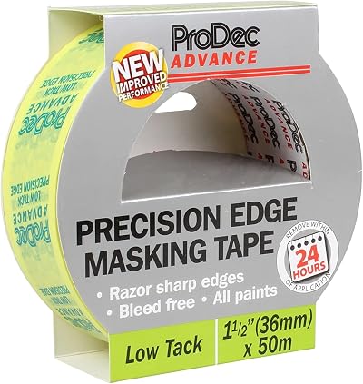 ProDec Advance 36mm Low Tack Precision Edge Masking Tape 50m