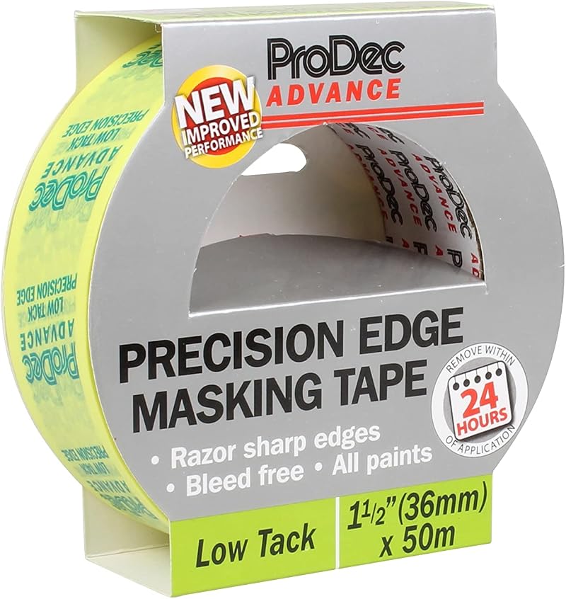 ProDec Advance 36mm Low Tack Precision Edge Masking Tape 50m