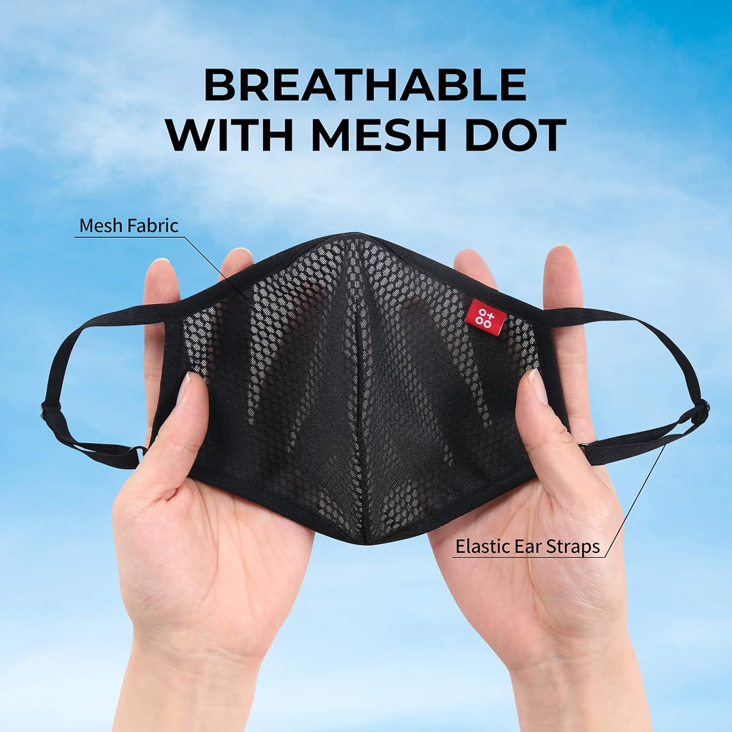 Mesh Fabric Nano Summer Sports Active wear Easy to Breathe Outdoor Riding Running Face Mask for Men Women : Clothing