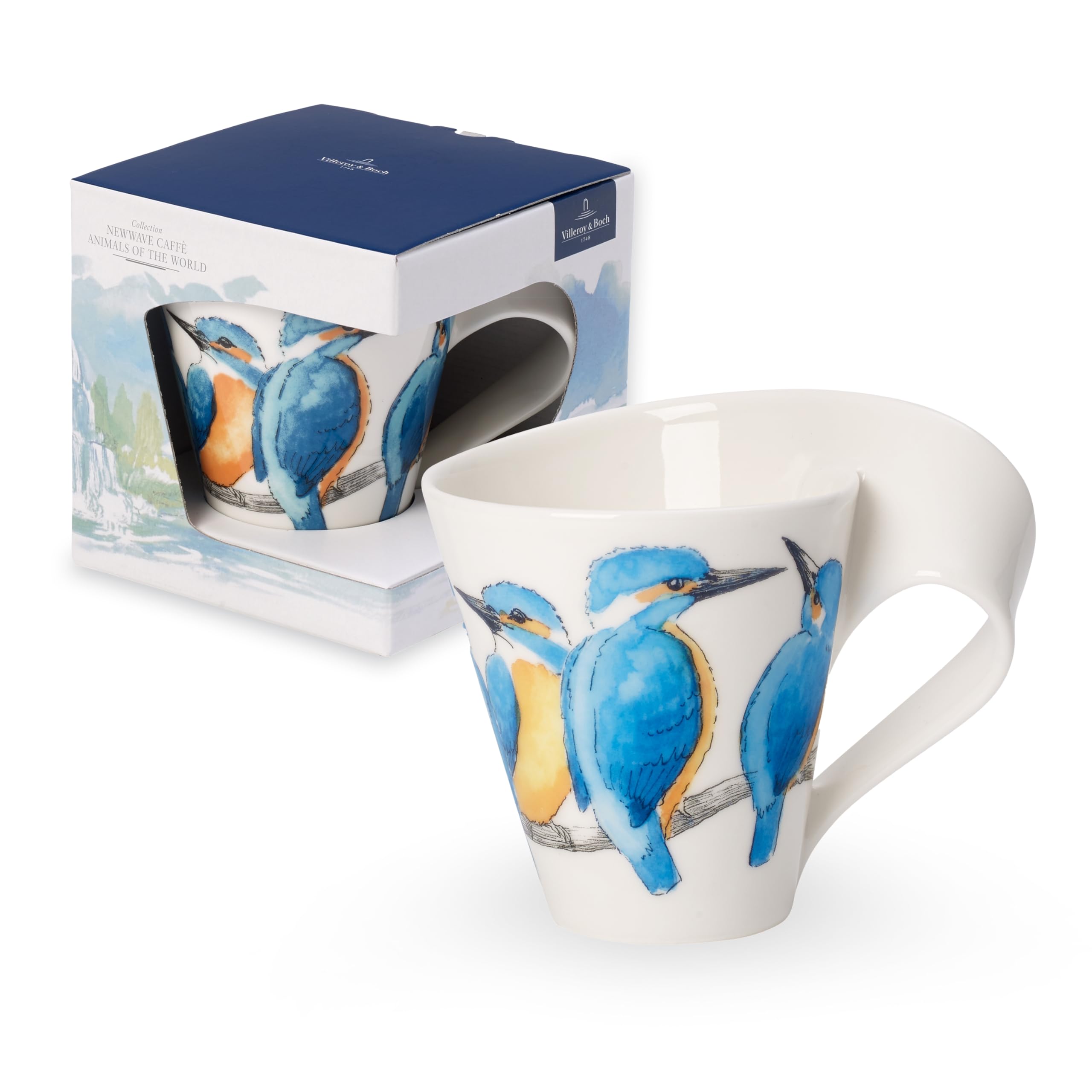 Villeroy & Boch NewWave Caffè King Fisher Mug 0.35l GB