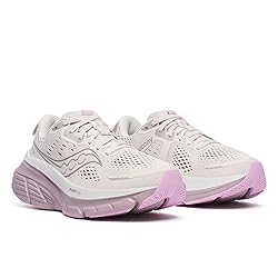 Saucony Women's Guide 18 Sneaker, Moon/Quail, 6