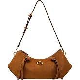 GUESS Allegra Suede Shoulder Bag