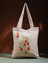 CENTRIX Natural Cotton Tote Bags 10 Pack 15 x 16 inch Eco Friendly Canvas view 3