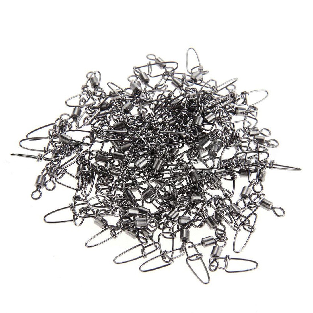 祝開店 大放出セール開催中 スイベルスナップ Mm 8 Swivels 100個メタルブラックミニ耐久性実用的アウトドアrolling Cy Buity Hookedスナップリンクfishing B0126hjbe0 Tackle ワンピなど最旬ア Www Aiq Aiq Com Mx