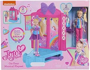 Amazon.com: Nickelodeon JoJo Siwa On Tour Musical Playset: Toys & Games