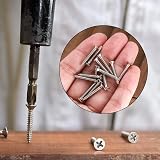 LJAPPLIED 500 Pcs M3 Self Tapping Screws Flat Head Countersunk Box 8-20mm view 5