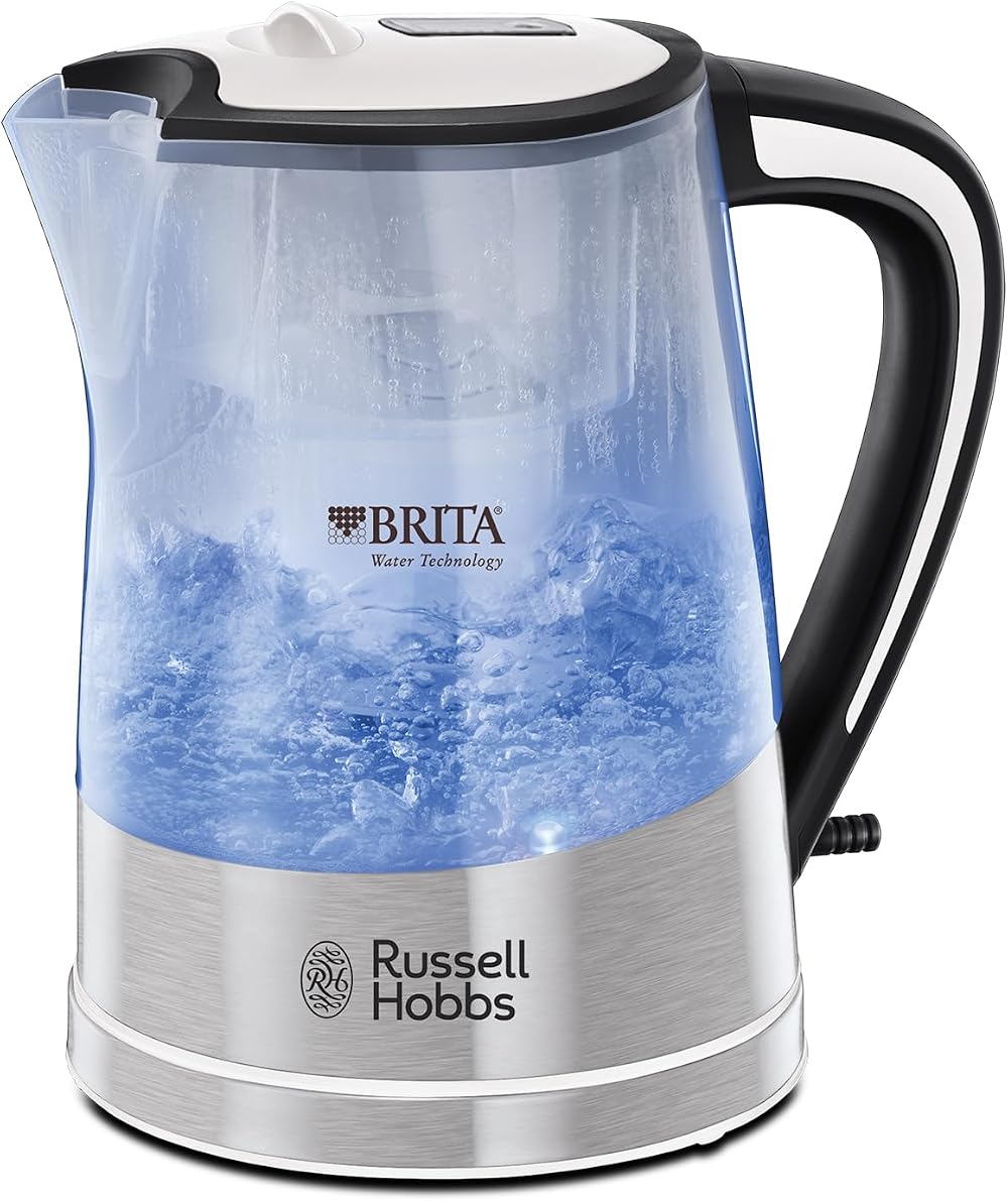 Russell Hobbs Brita Purity Kettle 1L 3000W with Cartridge Reminder