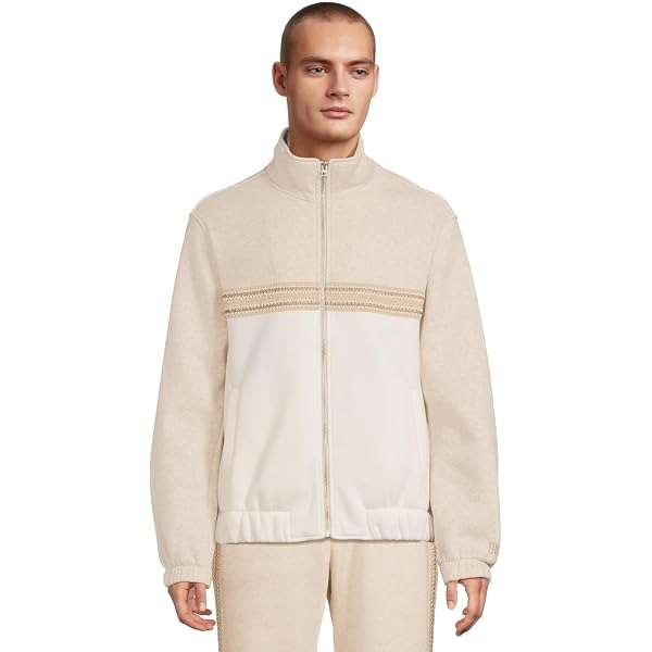 UGG Men's Ashbury Uggfluff Peacoat Jacket, Chestnut, XXL at Amazon