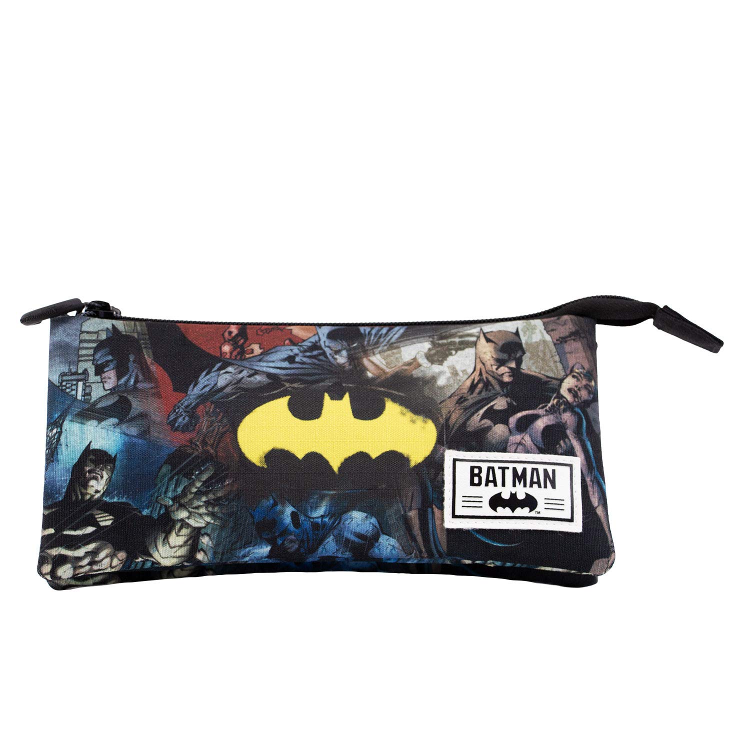 Karactermania Batman Darkness-Triple HS Pencil Case, Multicolour