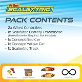 Scalextric My First Racing Track Set for Kids 3+ Battery Powered Cars 2 view 7