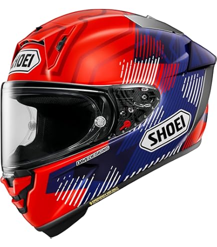 Amazon.com: Shoei X-Fifteen Marquez Thai Full Face Motorcycle