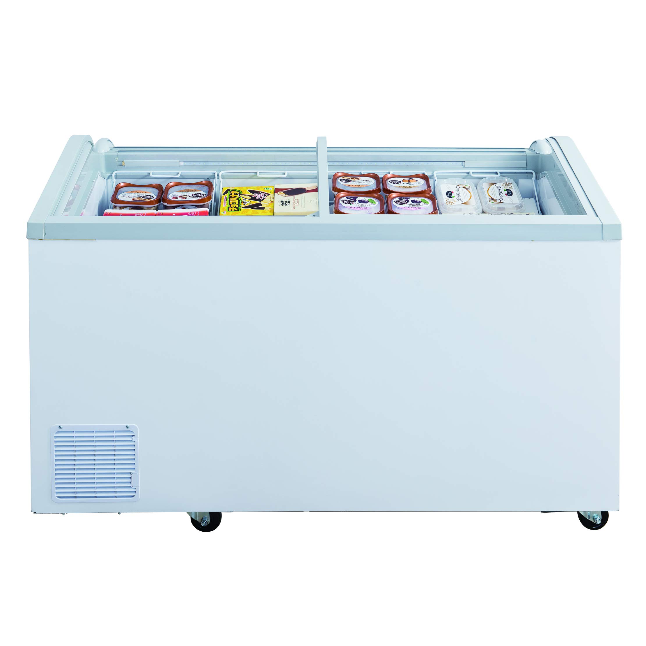 Dukers WD-700Y 24.7 cu. ft. Commercial Chest Freezer in White
