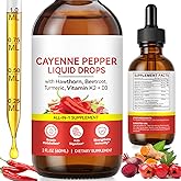 Cayenne Pepper Drops, Cayenne Health Supplements