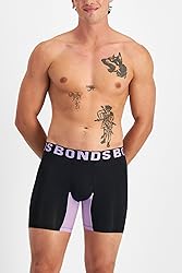 Bonds Men's Underwear Anti-Chafing Boxer Briefs