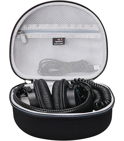 Geekria EJB40 ヘッドホンケース Sony MDR-V6 MDR-V600 MDR-V900HD MDR-V500 MDR-7506 等対応 キャリングケース バッグ Geekria Shield Case Compatible with Sony MDR-V6, MDR-V600