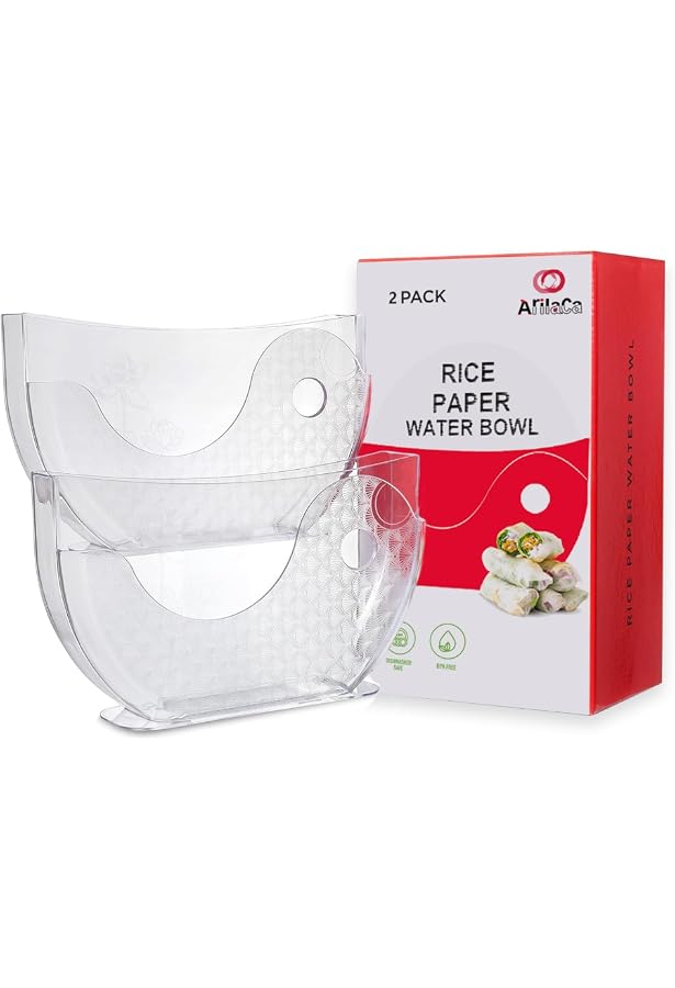 Rice Paper Dipping Station Rice Paper Water Bowl & Dipper - 2 Pack ...