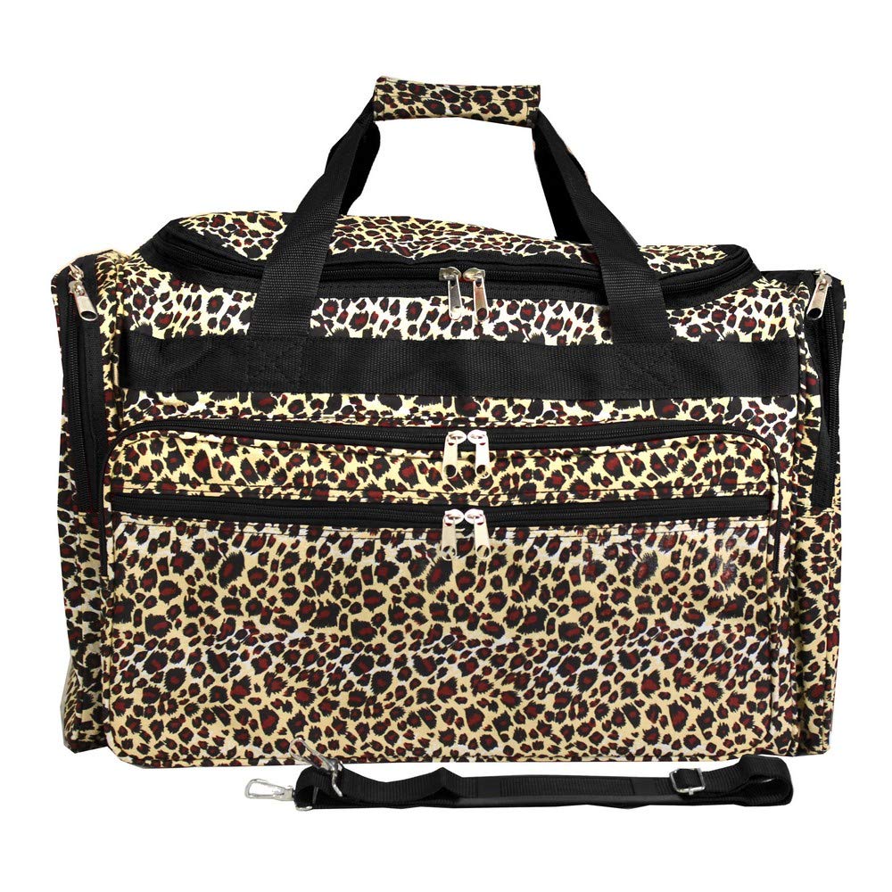 World Traveler 22 Duffle Bag, Leopard